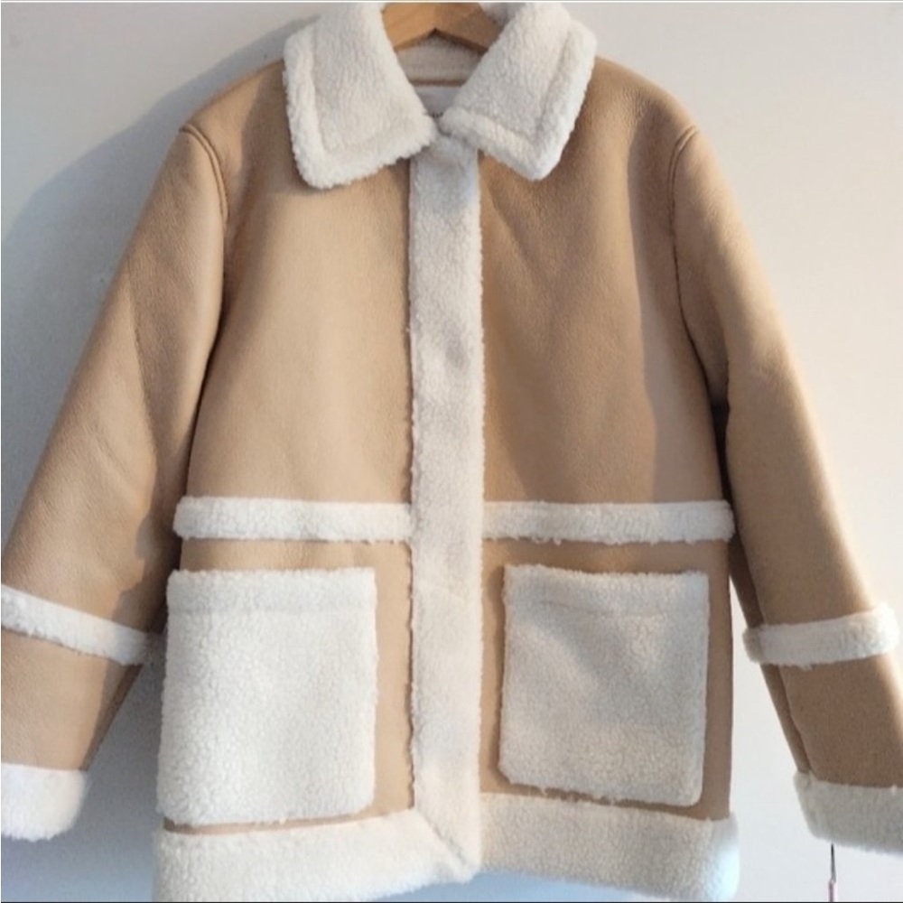 Avec Les Filles Darylane Shearling
Coat